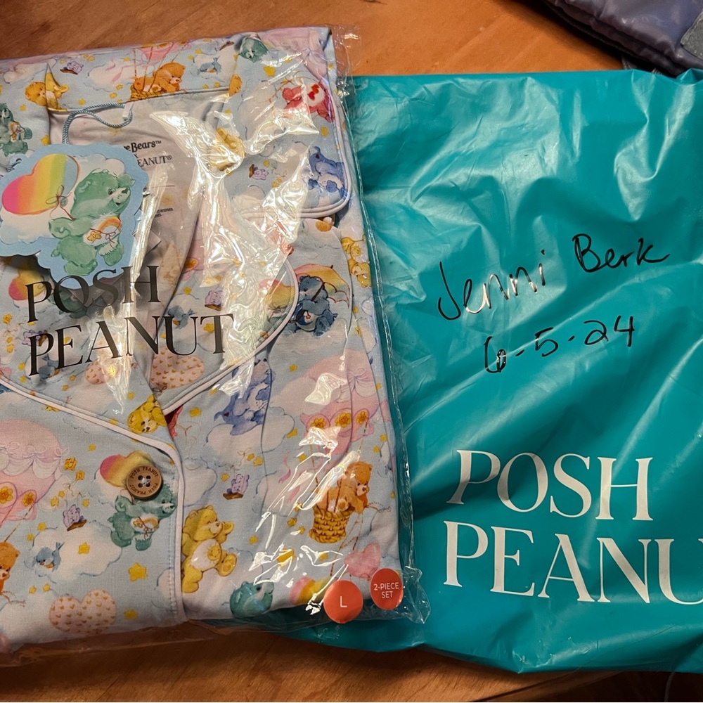Brand new Care Bears / Posh Peanut collab mom jams